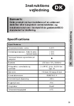 Preview for 35 page of Danfoss RET 230 HCW-1 Installation Instructions Manual