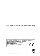 Предварительный просмотр 84 страницы Danfoss RET 230 HCW-1 Installation Instructions Manual