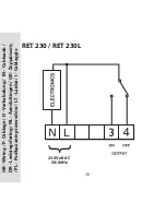 Предварительный просмотр 30 страницы Danfoss RET 230 User Manual