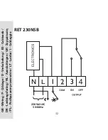 Предварительный просмотр 32 страницы Danfoss RET 230 User Manual