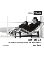 Danfoss RET1000 MD User Manual preview