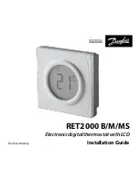 Предварительный просмотр 1 страницы Danfoss RET2000 B Installation Manual