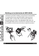 Предварительный просмотр 22 страницы Danfoss RET2000 M User Manual