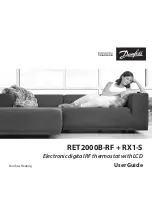 Danfoss RET2000B-RF + RX1-S User Manual предпросмотр
