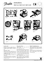 Preview for 1 page of Danfoss RMT-24 Instructions