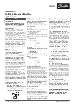 Preview for 1 page of Danfoss RT 110 Installation Manual