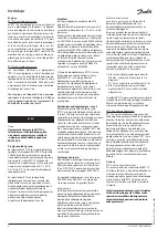Предварительный просмотр 4 страницы Danfoss RT 110 Instructions