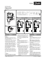 Предварительный просмотр 1 страницы Danfoss RT 115 Installation Manual