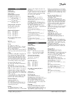 Preview for 2 page of Danfoss RT 14L Installation Manual