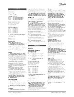 Предварительный просмотр 3 страницы Danfoss RT 14L Installation Manual