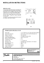 Предварительный просмотр 2 страницы Danfoss RT1-RF User Instructions