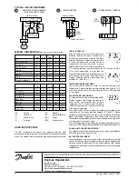 Preview for 2 page of Danfoss RT1 Installation & User'S Instructions