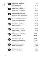 Предварительный просмотр 2 страницы Danfoss RT51-RF Installation Instructions User Instructions