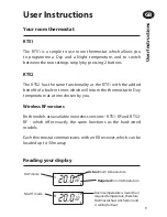 Предварительный просмотр 9 страницы Danfoss RT51-RF Installation Instructions User Instructions