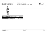 Preview for 1 page of Danfoss SAF VFU21 Series Instructions Manual