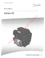 Предварительный просмотр 1 страницы Danfoss Series 42 Service Manual