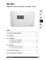 Предварительный просмотр 21 страницы Danfoss SH-E01 Installation Manual