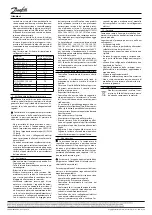 Preview for 18 page of Danfoss SM Serires Instructions Manual