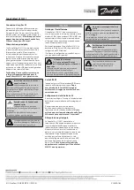 Предварительный просмотр 4 страницы Danfoss SonoCollect 210 Installation Manual