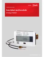 Danfoss SonoSafe 10 Installation & User Manual предпросмотр