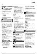 Предварительный просмотр 6 страницы Danfoss STM/VG Operating Manual