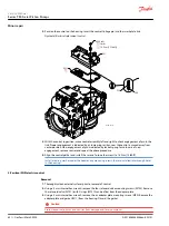 Предварительный просмотр 62 страницы Danfoss T90 Series Service Manual