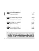 Preview for 2 page of Danfoss TP4 User & Installation Instructions Manual