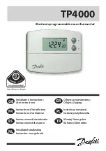 Preview for 1 page of Danfoss TP4000 Range Installation Instructions Manual