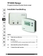 Preview for 18 page of Danfoss TP4000 Range Installation Manual