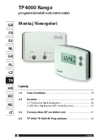 Preview for 38 page of Danfoss TP4000 Range Installation Manual