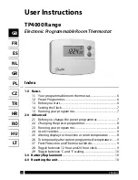 Предварительный просмотр 4 страницы Danfoss TP4000 Range User Manual