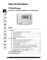 Preview for 4 page of Danfoss TP4000 Range User Manual