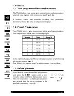 Предварительный просмотр 6 страницы Danfoss TP4000 Range User Manual