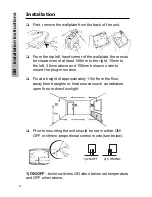 Preview for 4 page of Danfoss TP5000 RF Si Installation And User Instructions Manual