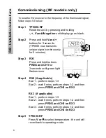 Предварительный просмотр 6 страницы Danfoss TP5000 RF Si Installation And User Instructions Manual