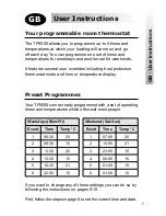 Preview for 7 page of Danfoss TP5000 RF Si Installation And User Instructions Manual