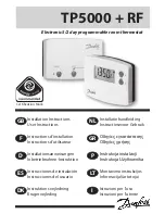 Предварительный просмотр 1 страницы Danfoss TP5000 RF Si Installation Instructions Manual