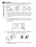 Предварительный просмотр 4 страницы Danfoss TP5000 RF Si Installation Instructions Manual