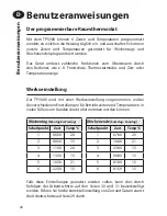 Preview for 28 page of Danfoss TP5000-RF User And Installation Instructions Manual