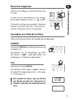 Предварительный просмотр 29 страницы Danfoss TP5000-RF User And Installation Instructions Manual