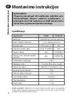 Preview for 84 page of Danfoss TP5000-RF User And Installation Instructions Manual