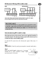 Предварительный просмотр 7 страницы Danfoss TP5000 si range Installation And User Instructions Manual