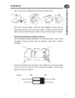 Предварительный просмотр 3 страницы Danfoss TP5001 series Installation Manual