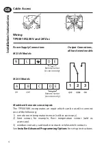 Preview for 4 page of Danfoss TP5001M Installation Instructions Manual