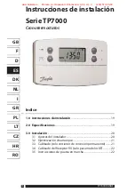 Preview for 18 page of Danfoss TP7000 Series Installation Manual