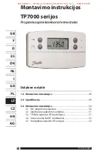 Preview for 48 page of Danfoss TP7000 Series Installation Manual