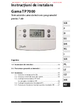 Preview for 63 page of Danfoss TP7000 Series Installation Manual