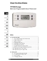 Предварительный просмотр 4 страницы Danfoss TP7000 Series User Manual