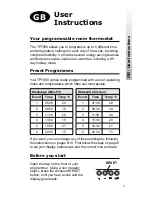 Предварительный просмотр 7 страницы Danfoss TP7000M Installation Instructions User Instructions