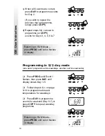 Preview for 10 page of Danfoss TP7000M Installation Instructions User Instructions